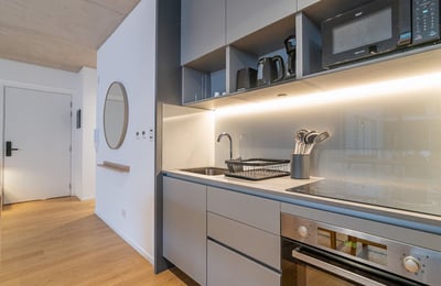 Аренда светлой меблированной студии, Реколета, Буэнос-Айрес, Аргентина